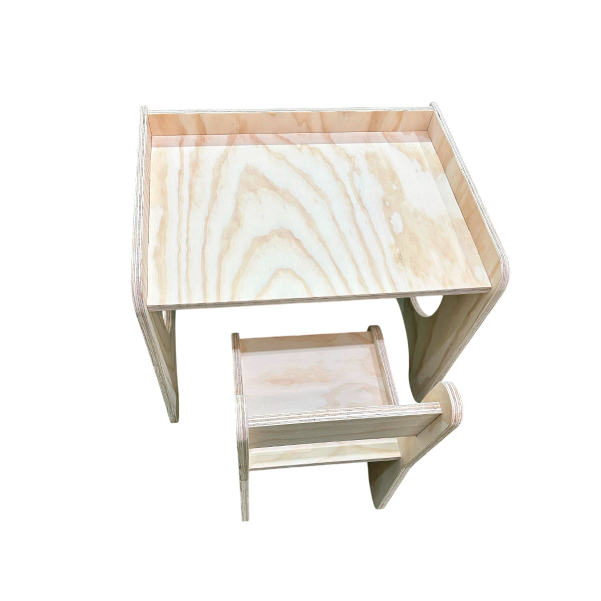 Escritorio Montessori de Madera para Niños con Silla
