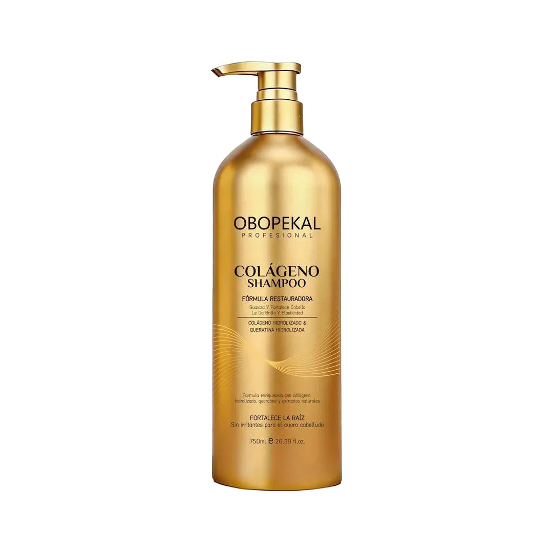 Obopekal Shampoo Colágeno Y Queratina Profesional 750ml