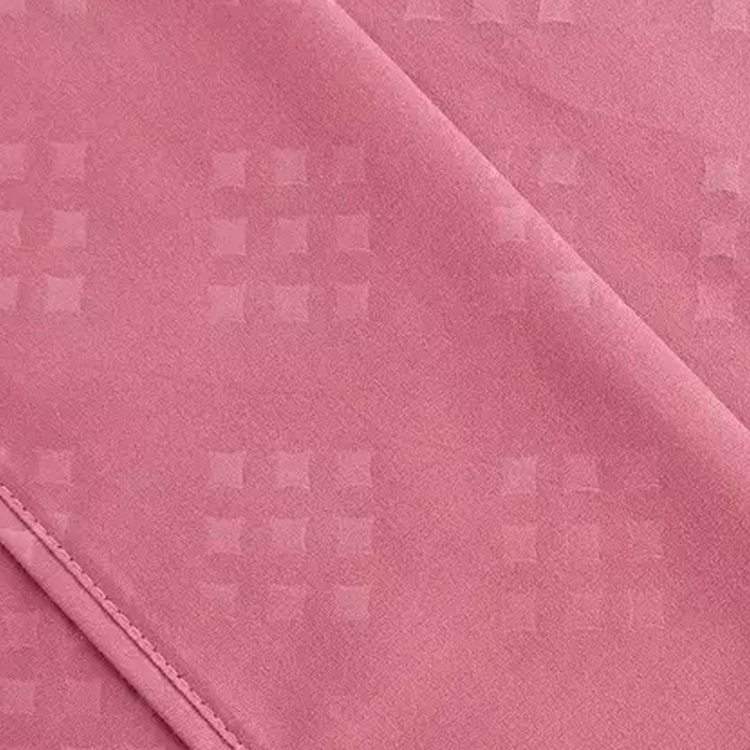 Sábanas 2.5 plazas 240 hilos rosado Plumetti Mashini