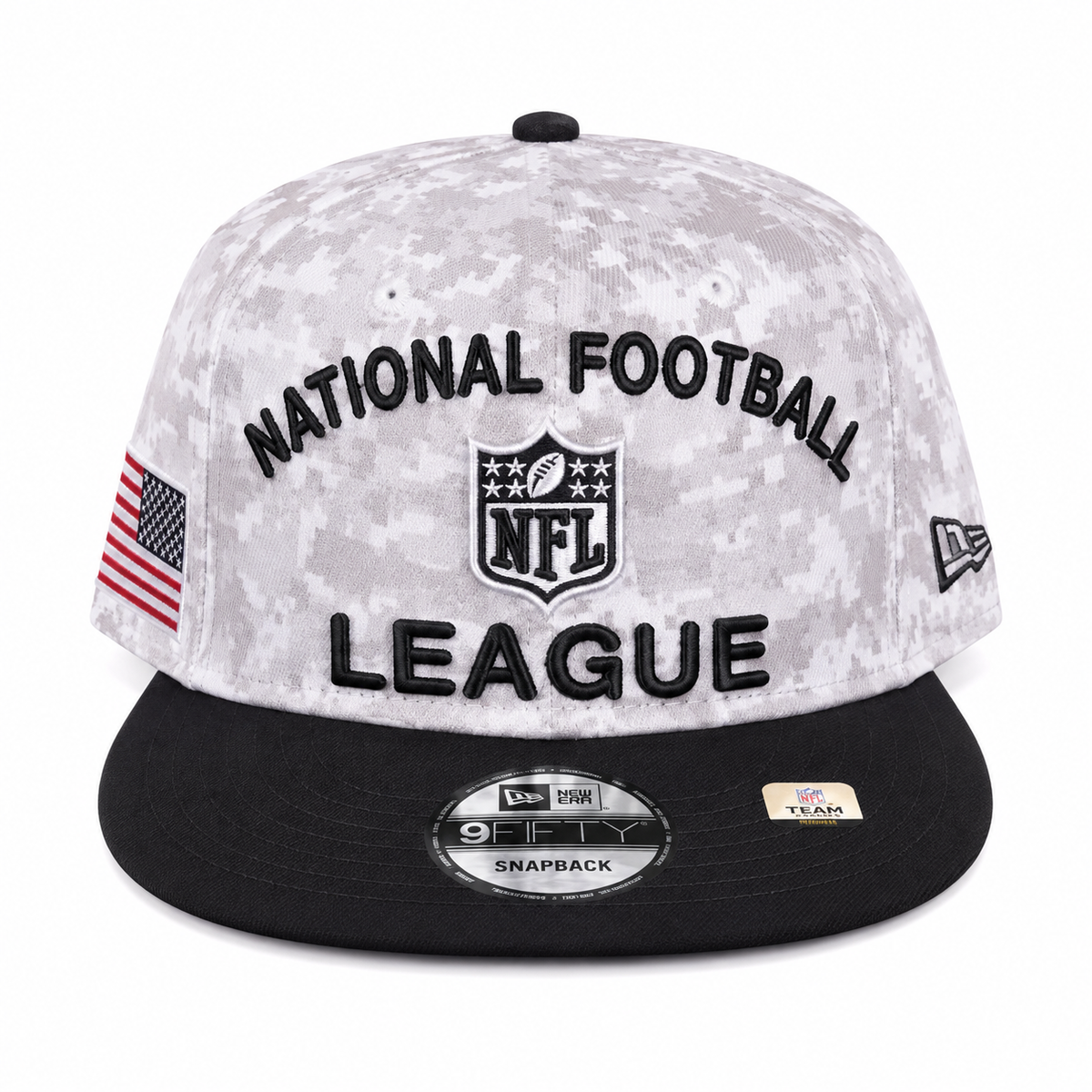 Gorro Original NFL New Era 9FIFTY Snapback Camuflaje Gris