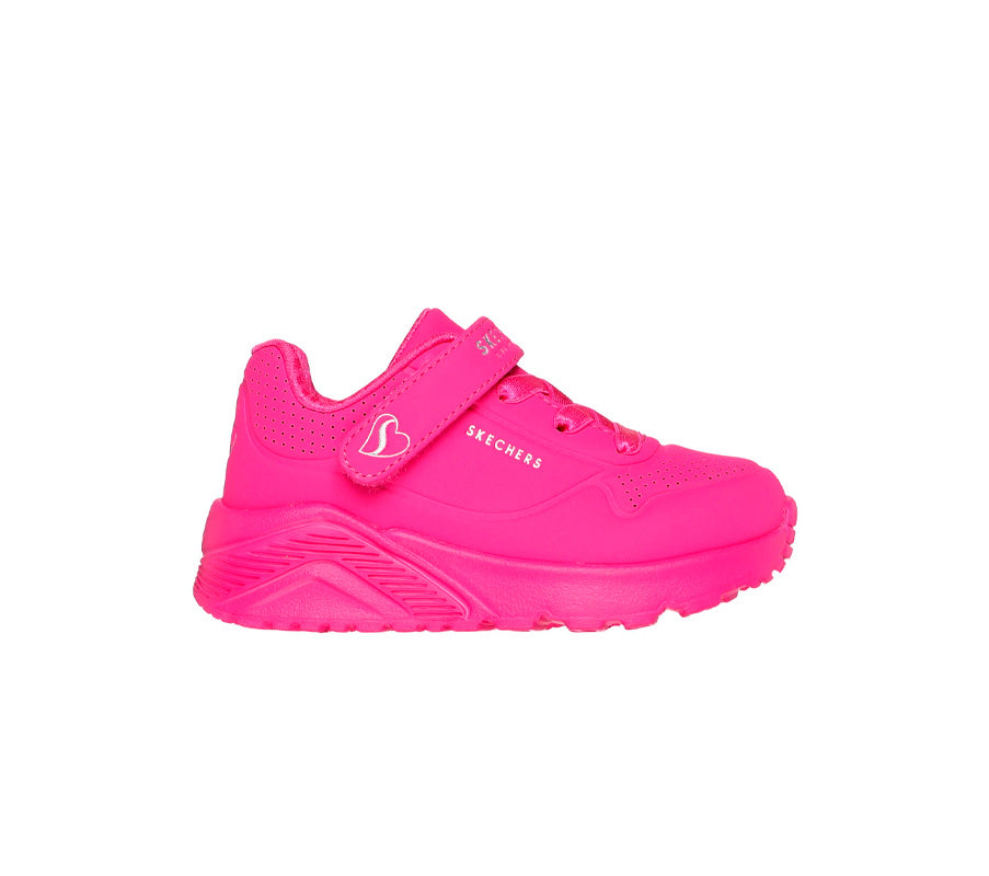 Zapatillas Skechers Girls Uno Lite fucsia