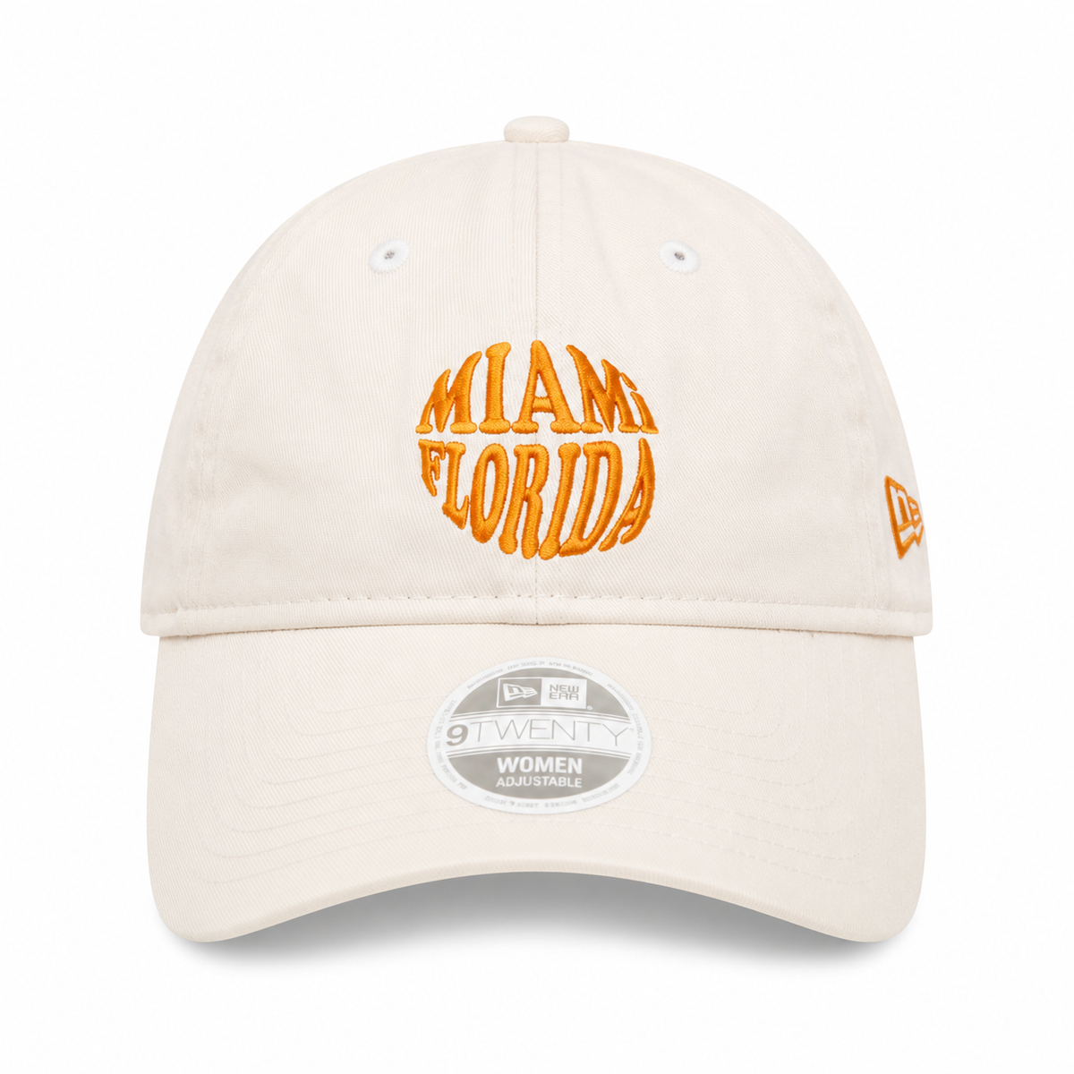 Gorro New Era 9TWENTY Miami Florida Original – Beige