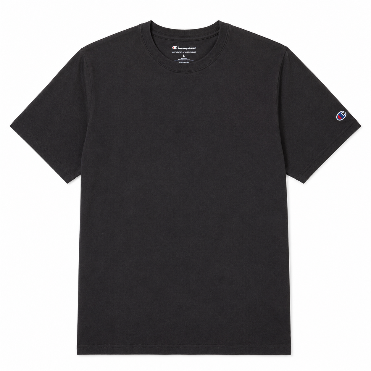 Polera Champion Unisex Classic T-Shirt-BLACK-LARGE 72 2