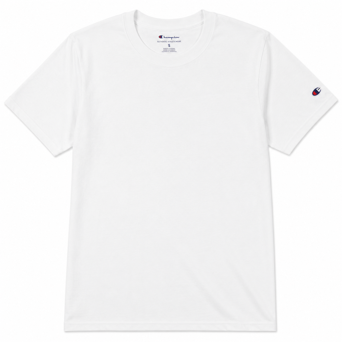 Polera Champion Unisex Classic T-Shirt-WHITE
