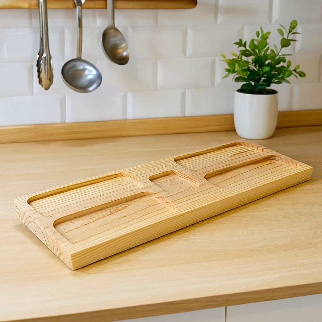 Pack 10 Tablas de Picoteo Pino 70x23x2 cm