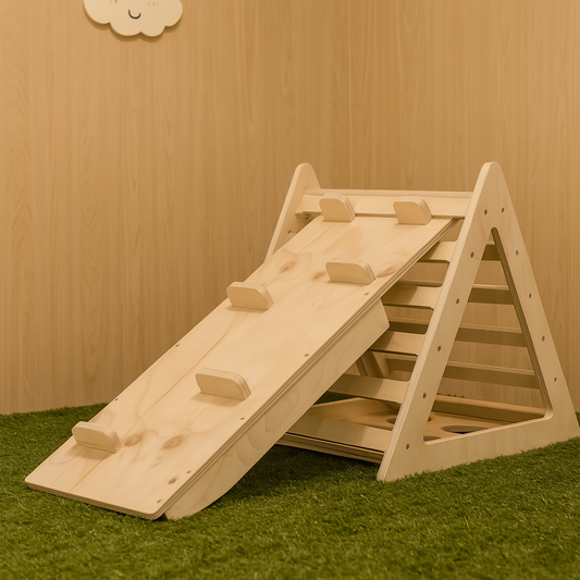 Pack 27 Montessori: Resbalín + Circuito de Escalada para Niños