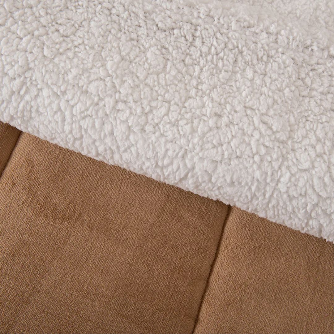 Plumón 1.5 Plazas Coral Sherpa Beige Mashini
