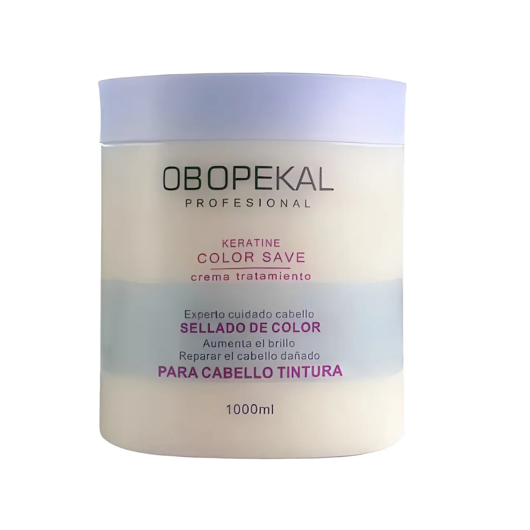 Obopekal Máscara Crema Sellado Color 1l para cabello