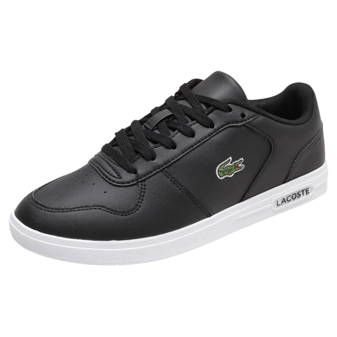 LACOSTE Zapatilla Urbana Cuero Negro