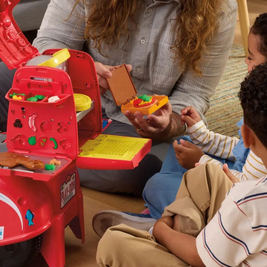 Moto Play-doh Juguete de Montar Scooter Repartidora De Pizzas