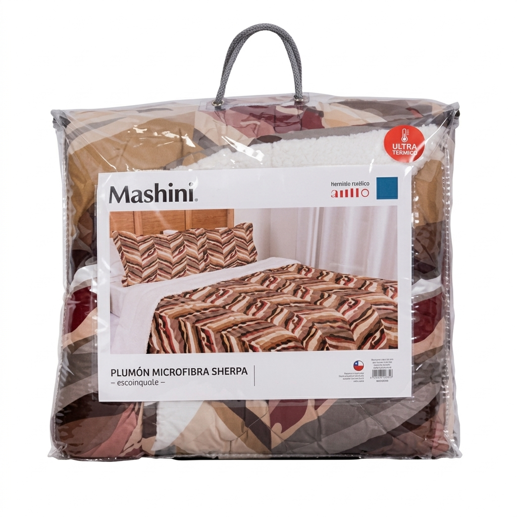 Pack de 2 Plumón Sherpa de 2 plazas – Mashini 220x240 cm (UNICO MODELO)