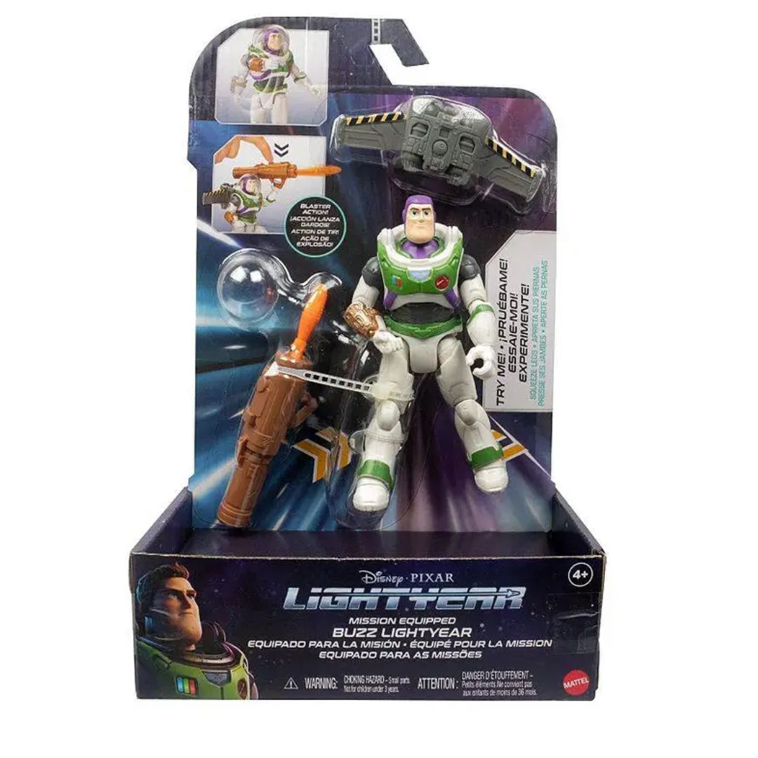 Buzz Lightyear Toys Figura De Acción Original Mattel