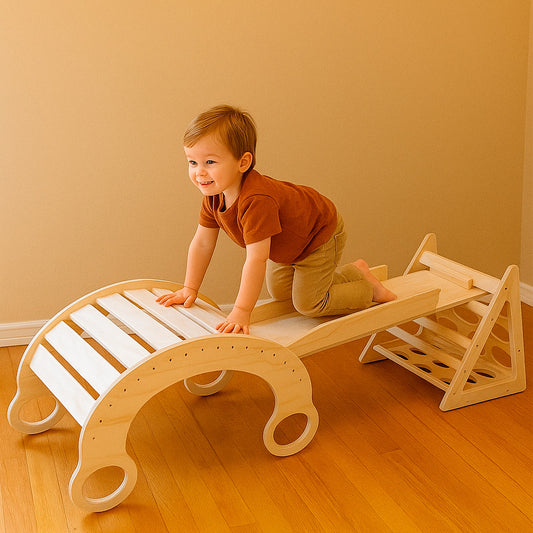 Pack Montessori: Mesa + Silla + Circuito 3 en 1 para Niños