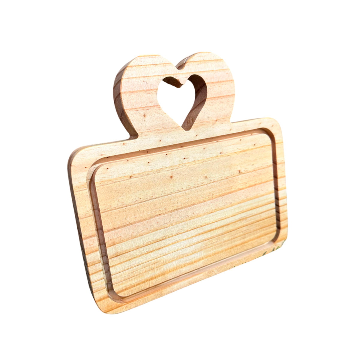 Pack de 10 Tablas de Picoteo Corazón 22x21 cm