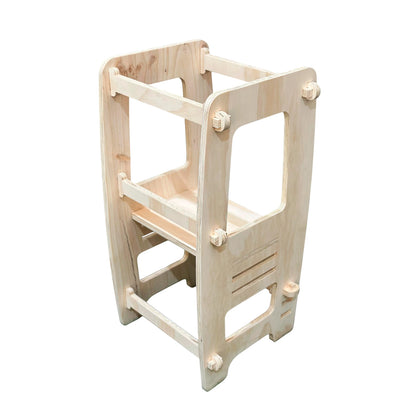 Torre de Aprendizaje Montessori de Madera para Niños