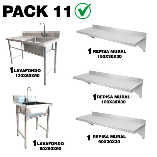 Pack Acero 11