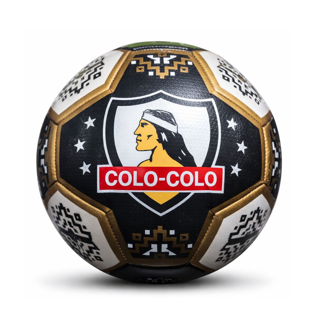 Pack de 10 Balones De Futbol Colo-colo Centenar100 Dorado