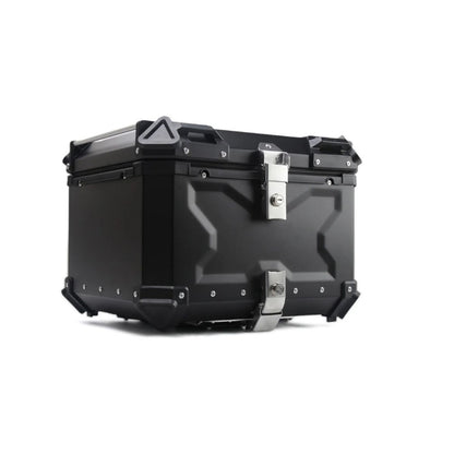 Maleta Top Case Aluminio Moto 55 L color Negro
