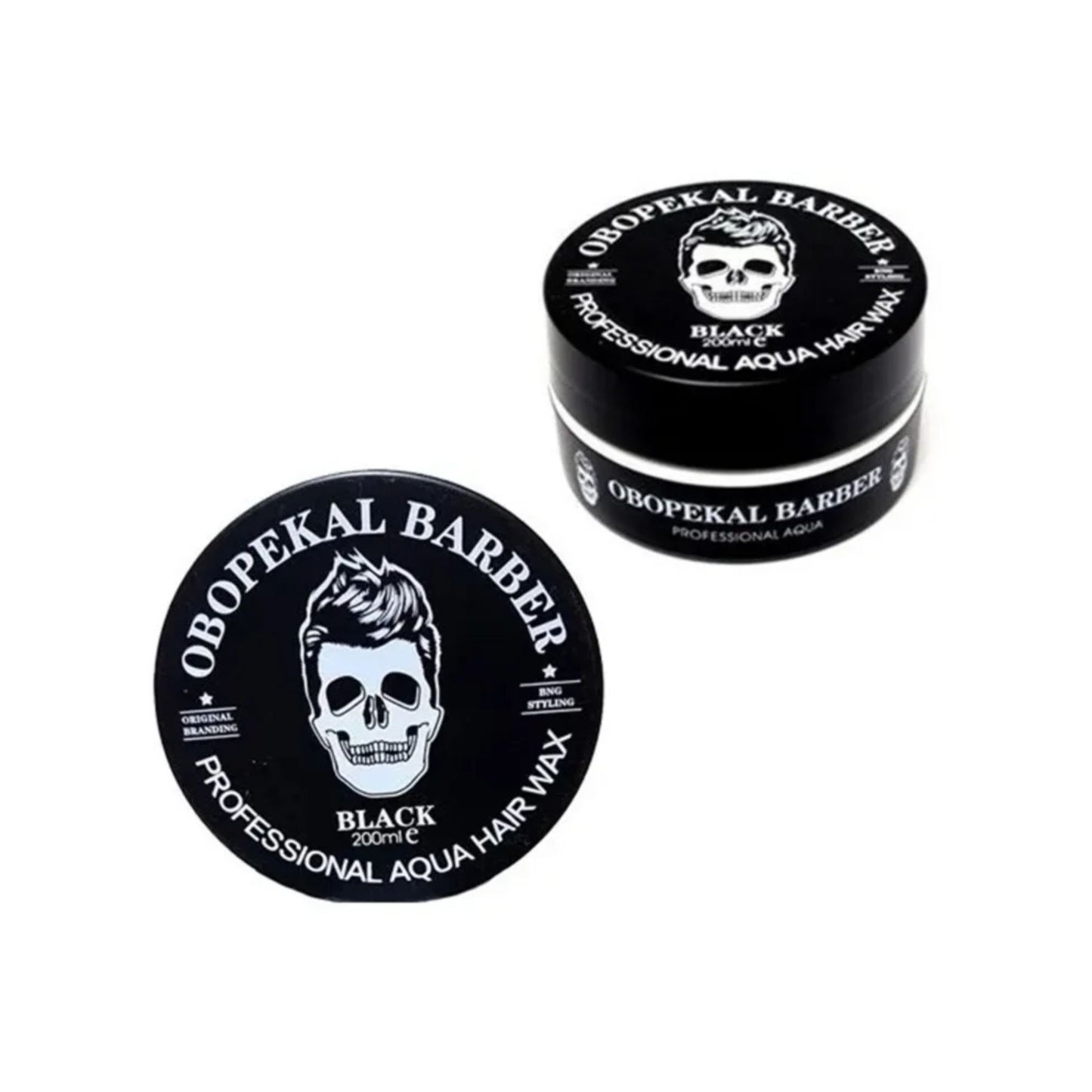 Cera Para Cabello Obopekal Barber Professional Aqua Black 200ml