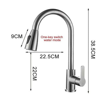 Llave de Lavaplatos Flexible Acero Inoxidable