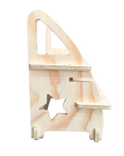 Banquito/Piso de Altura Montessori de Madera para Niños