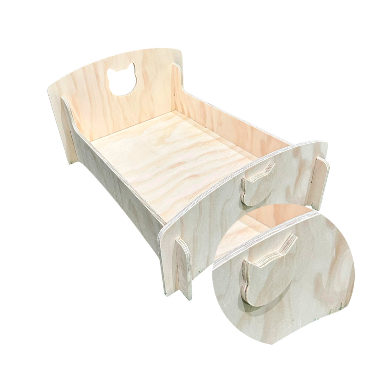 Cama para Gatos Diseño Gatito - Cómoda y Segura