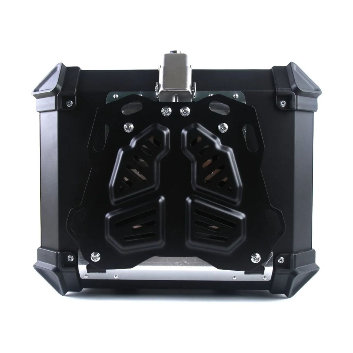 Maleta Top Case Aluminio Moto 55 L color Negro