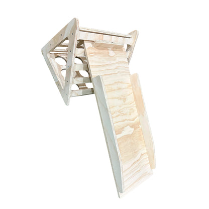 Circuito de Escalada Pikler de Madera para Niños con Rampa