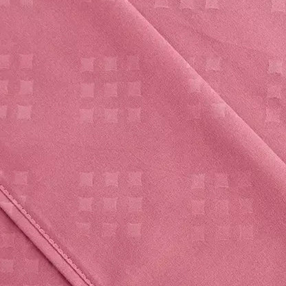 Sábanas 2.5 plazas 240 hilos rosado Plumetti Mashini