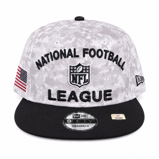 Gorro Original NFL New Era 9FIFTY Snapback Camuflaje Gris