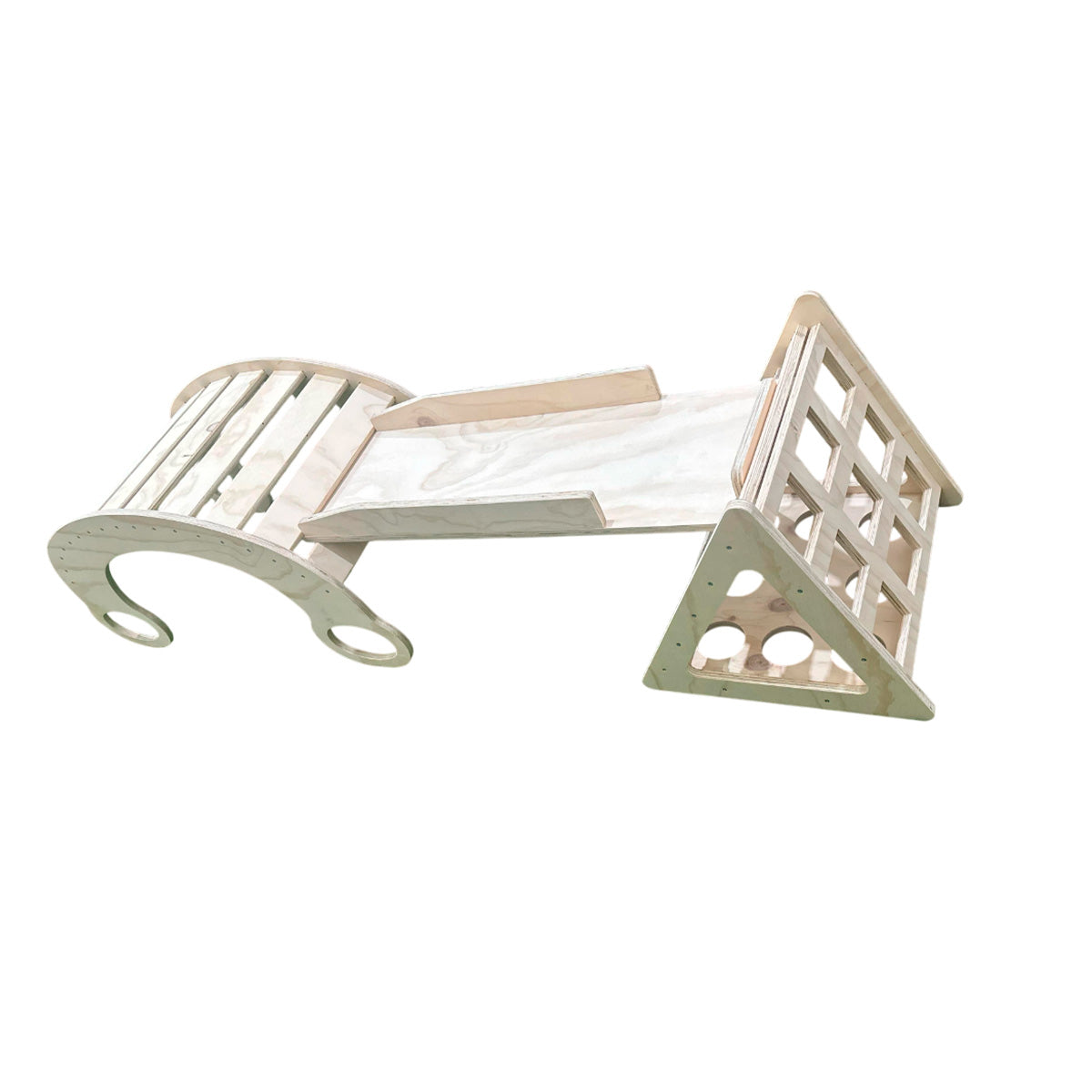 Circuito Pikler de Madera para Niños