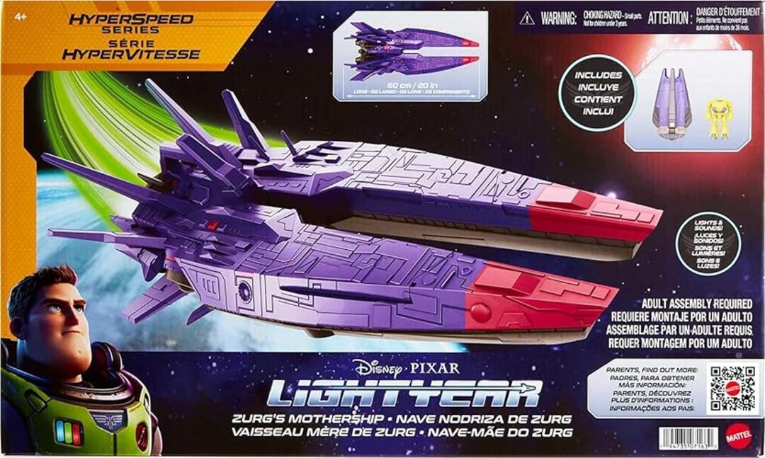 Nave Nodriza de Zurg - Disney Pixar Lightyear Hyperspeed Series (Mattel)
