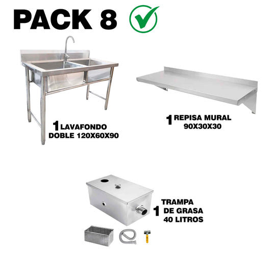 Pack Acero 8
