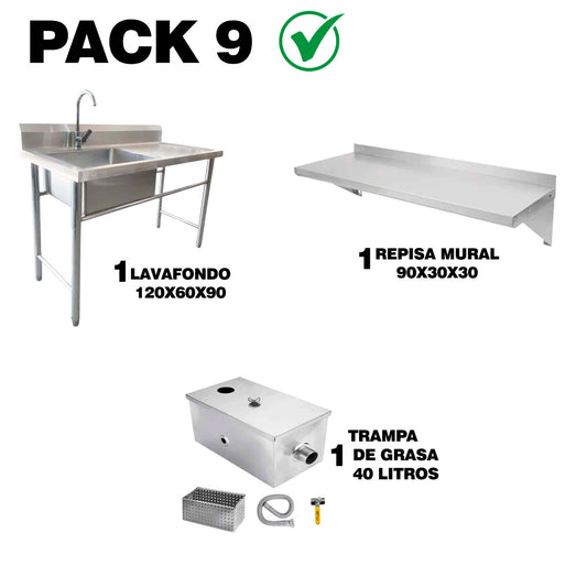 Pack Acero 9