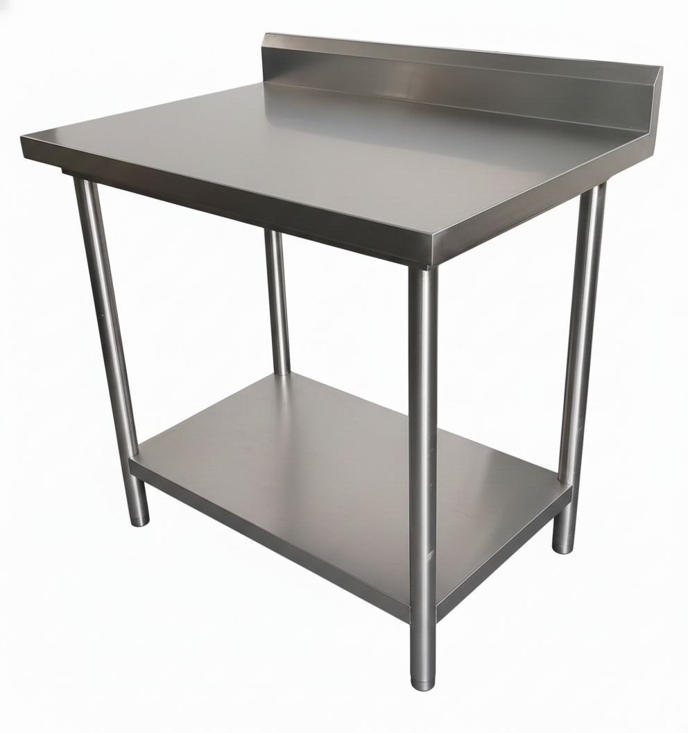 Mesón Mural de Acero Inoxidable 100x60x90cm