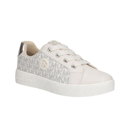 zapatillas Michael Kors Originales Monogram Off-White – Par Clásico