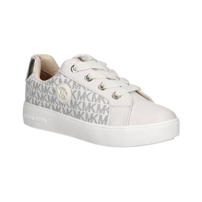 zapatillas Michael Kors Originales Monogram Off-White – Par Clásico