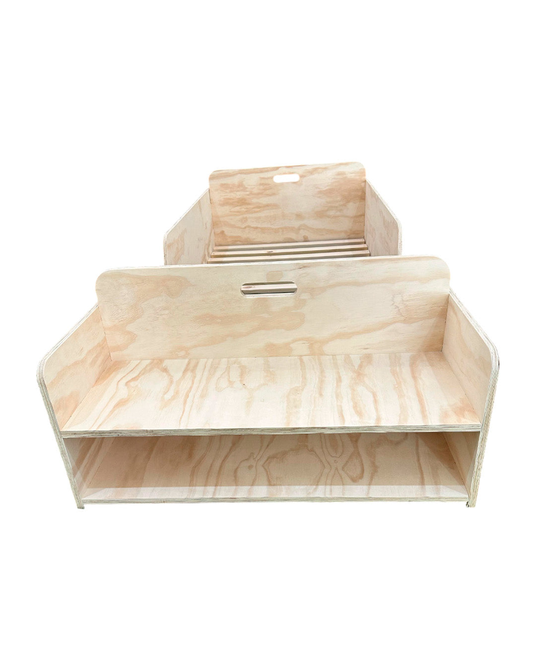 Cama Montessori de Madera con Almacenaje