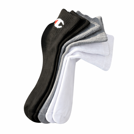 Pack de 3 Pares de Calcetines Cortos Champion Multicolor de 8 a 11.5