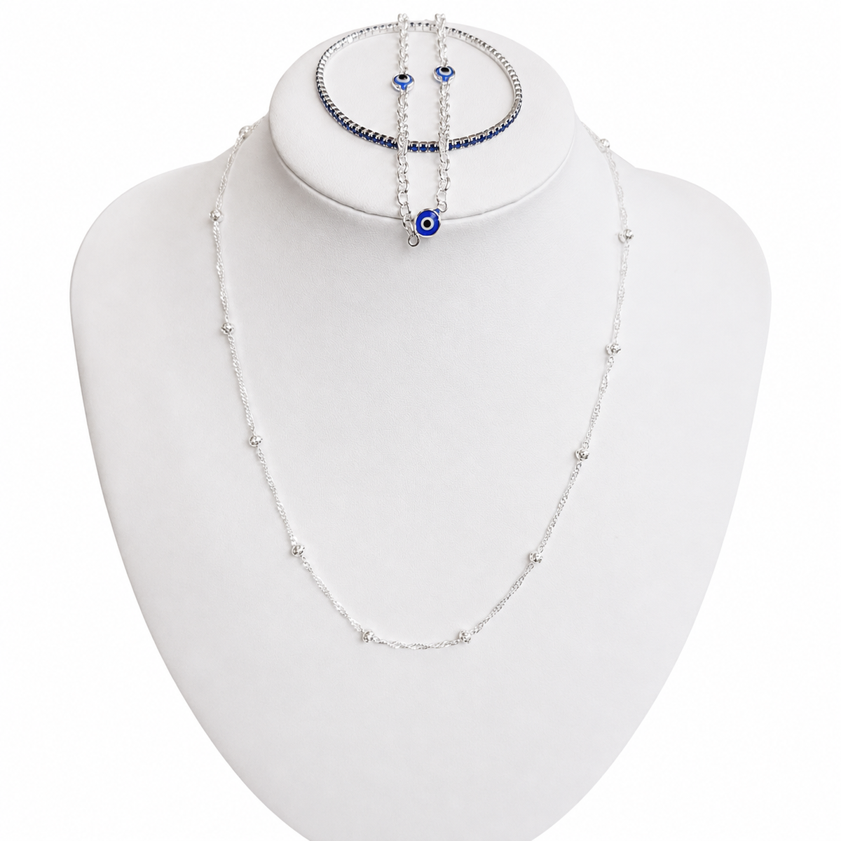 CONJUNTO 7  PLATA NACIONAL  925 (9 Gramos)