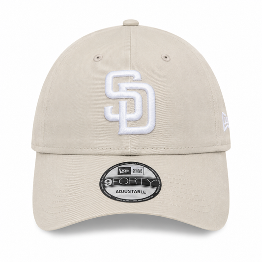 Gorra New Era 9FORTY San Diego Padres Beige Original Ajustable