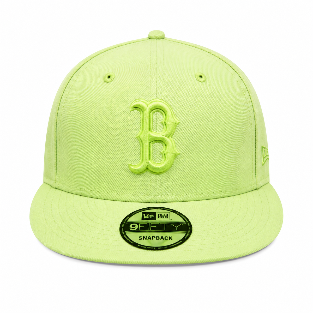 Gorra New Era 9FIFTY Boston Red Sox Snapback Verde Lima Claro