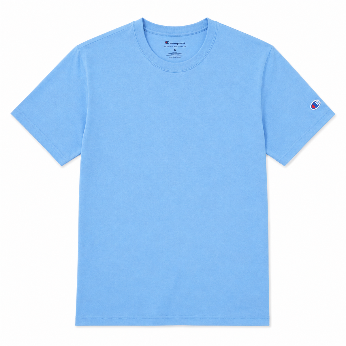 Polera Champion Unisex Classic T-Shirt-BLUE LAGOON