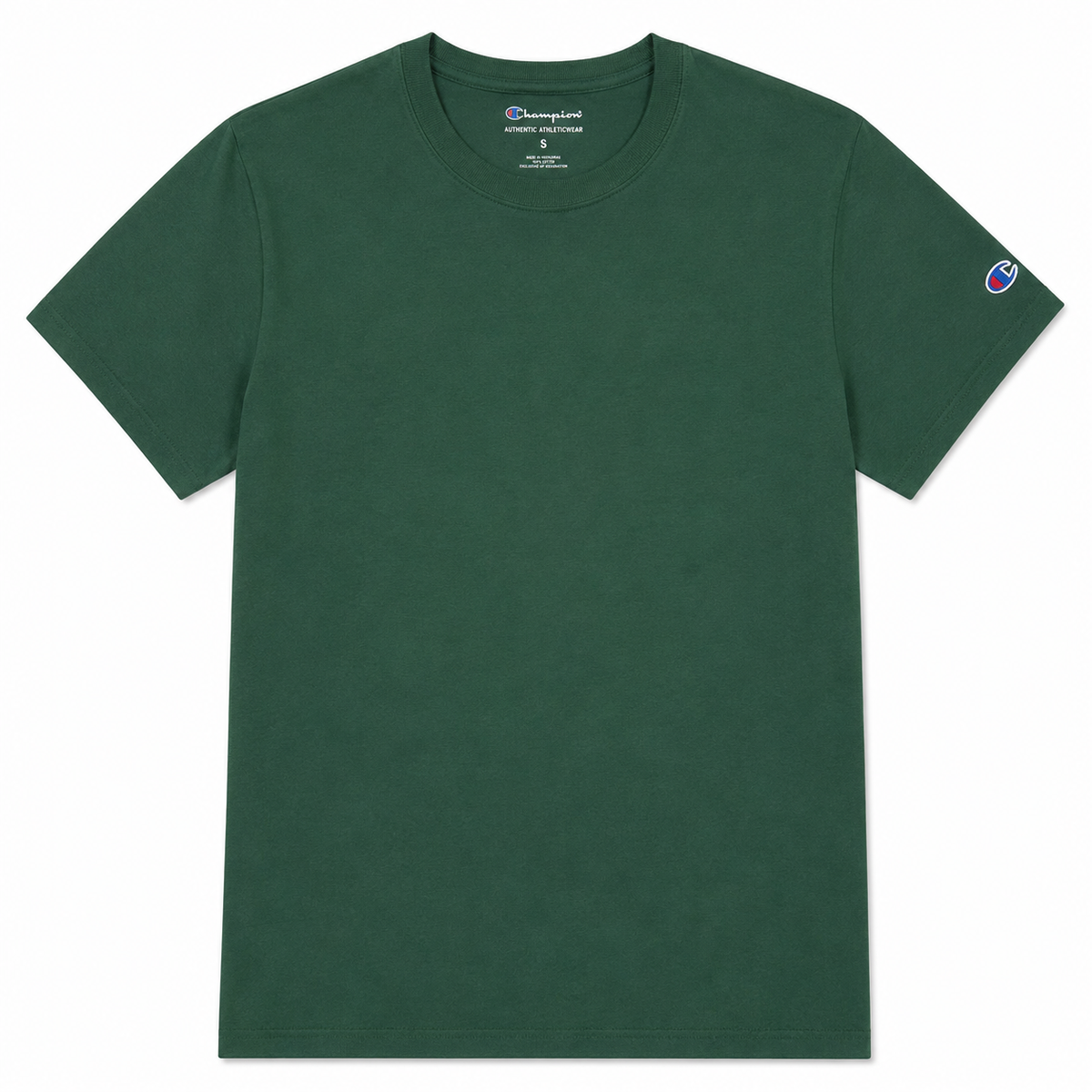 Polera Champion Unisex Classic T-Shirt-DARK GREEN