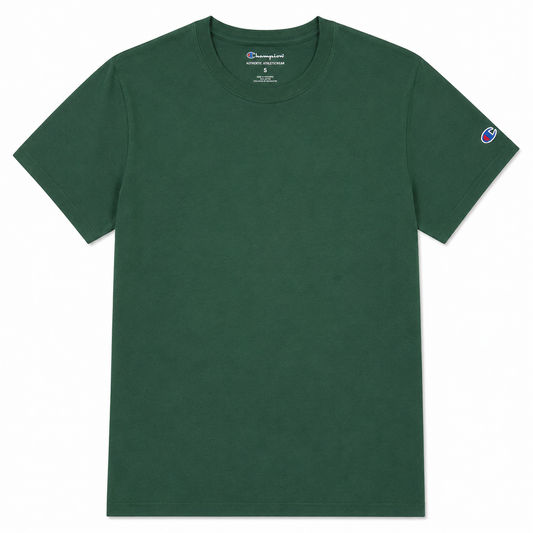Polera Champion Unisex Classic T-Shirt-DARK GREEN