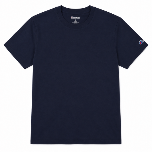 Polera Champion Unisex Classic T-Shirt-LATE NIGHT BLUE