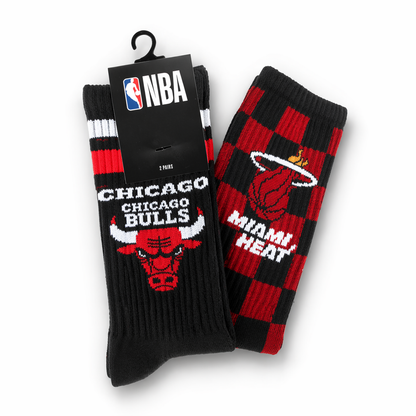 Pack de 12 Pares de Calcetines Largos NBA
