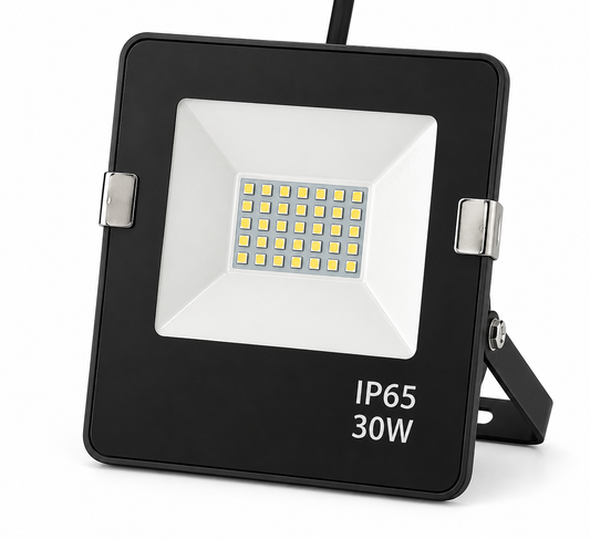 Foco LED Exterior 30W IP65 – Reflector de Alta Potencia