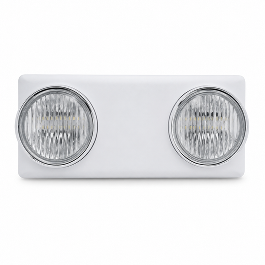 Foco de Emergencia LED Doble Recargable para Cortes de Luz