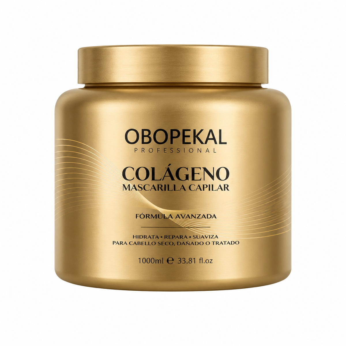 Mascarilla Capilar Obopekal Colágeno Profesional 1000 ml